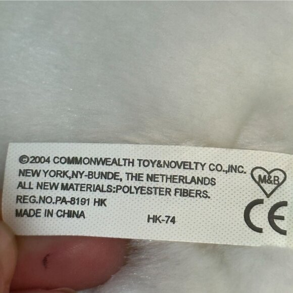 Commonwealth Snowman Plush Toy Striped Hat Scarf 14" Christmas Holiday Stuffed - Picture 6 of 8